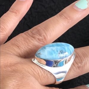 Larimar ring